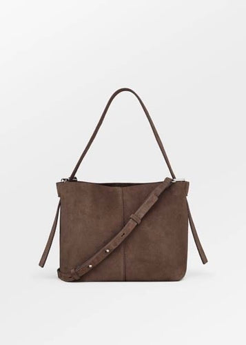 Suede Fraya Small Bag Hot Fudge Brown