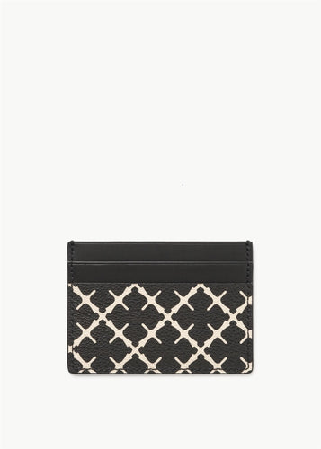 Elia Printed Cardholder Black