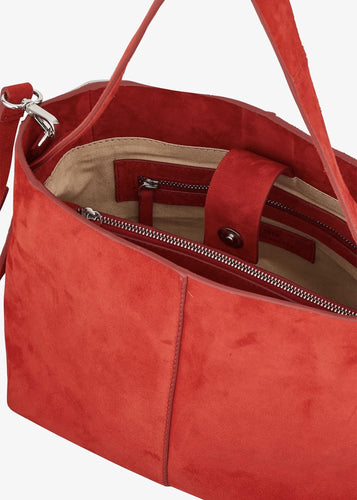 Suede Fraya Small Bag Adrenaline Red