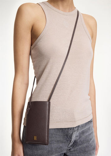Aya Phone Bag Brown