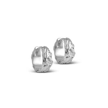 Nela Øredobber Silver