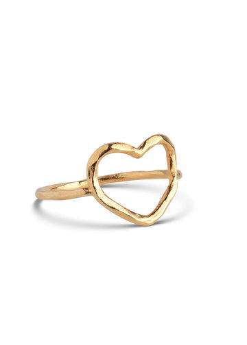 Organic Heart Ring