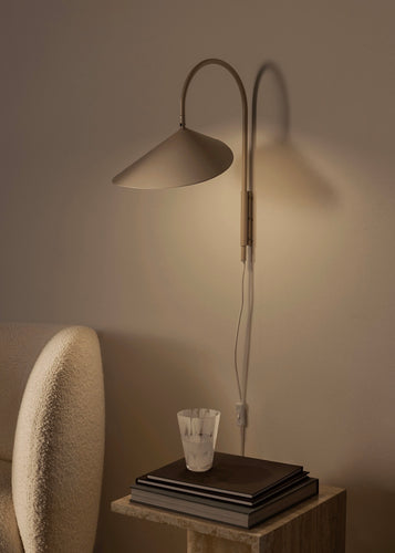 Arum Swivel Vegglamp Cashmere