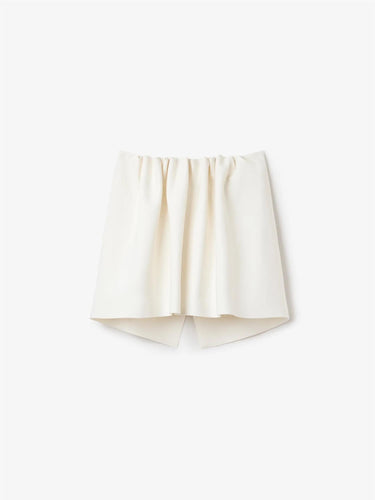 Roched Tube Top White