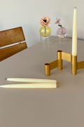 Link Candle Holder | Golden Anodized