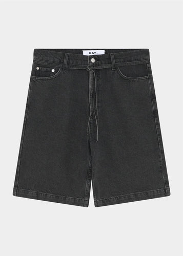 Elija Shorts Black Denim