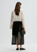 Derris Shirt Soft Organza Soft White