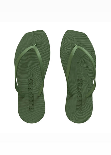 Tapered Flip Flop Green
