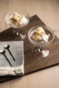 Ripple Champagne Saucers Clear | 2-Pakning