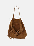 Suede Eden Bag brun