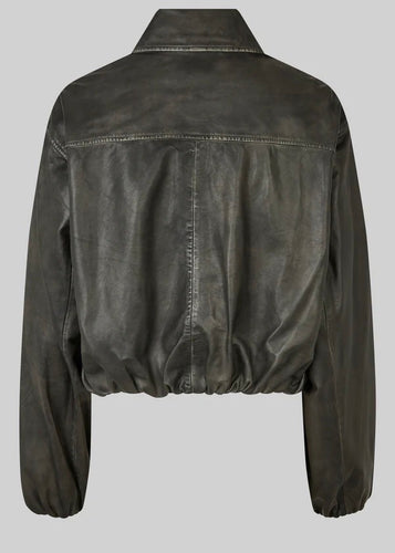 Lato Leather Bomber Jacket