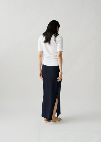 Marianne Rib Tee White