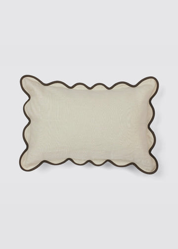 Poppy Cushion Cover Ivory