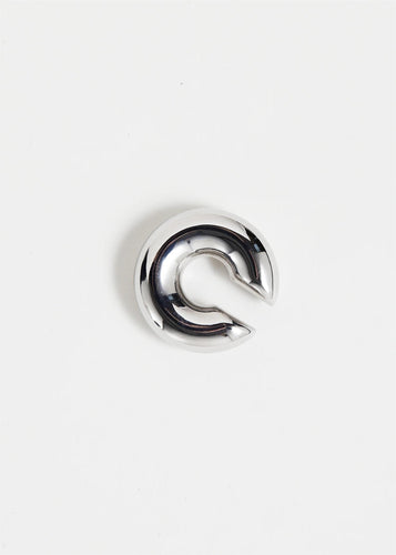 Eclipse Cuff Silver Singel