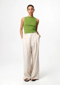 Beatris Top Tulip Green
