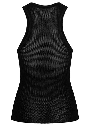 Racer Tank Top Black