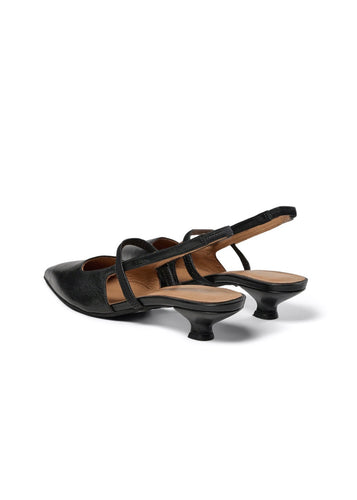 Aurelia Slingback Leather Heels