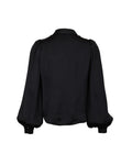 Satin Shirt Black