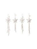 Vela Star Ornaments Set of 4 Natural