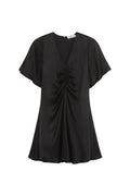 Lieben Satin Dress Black