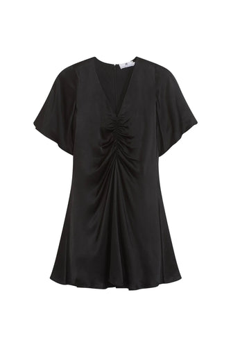 Lieben Satin Dress Black