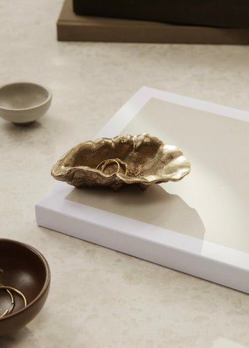 Oyster Skål | Brass