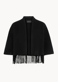 Keyla Lambswool Jakke Black