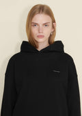 W. Relaxed Hoodie | Black