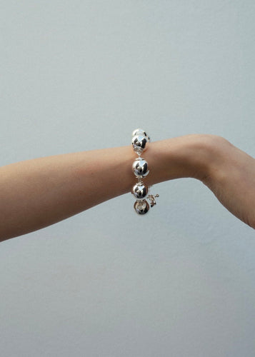 Silver Sphere Bracelet