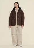 Besseggen Down Jacket Dk. Brown