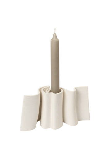 Dedali Candle Holder Off-White
