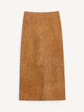 Palomie Suede Maxi Skirt Rusty Sand