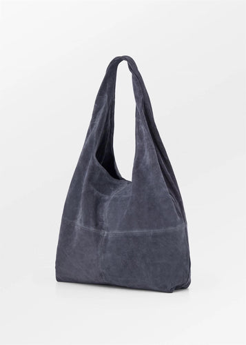 Suede Dalliea Bag Dark Blue