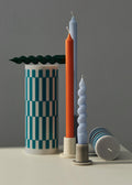 Tube Small Candleholder Lysestake | Light Grey