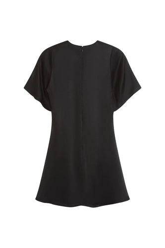 Lieben Satin Dress Black