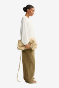 Maud Linen Top White