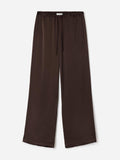 Drawstring Trousers Chocolate Brown