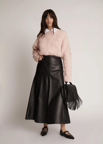 Tuxya Leather skirt