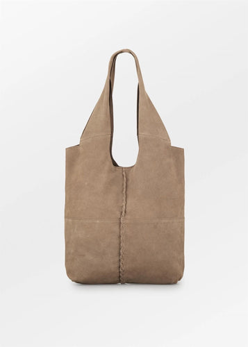 Suede Demi Bag Moral Gray