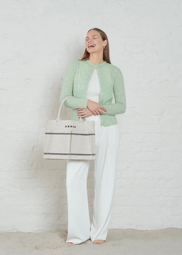 Riviera Cargo Shopper Ecru