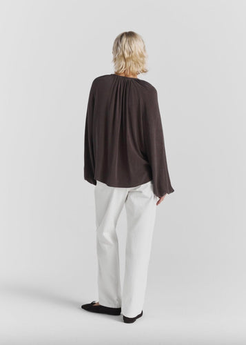 Sarai Blouse | Brown