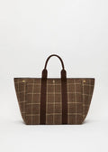 Traversée L Hunting Tweed Brown