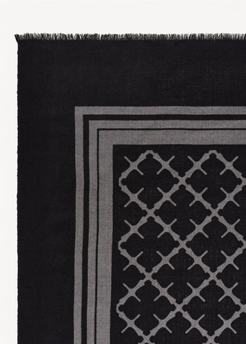 Cornelis Wool Scarf Charcoal