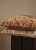 Rime Tufted Cushion Off-white