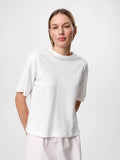 Stella Half Sleeve Tee White