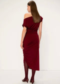 Viveh Sana Dress Mulberry Red