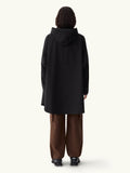 Bergen Poncho Black