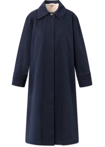 Cassandra Trench | Navy