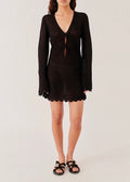 Tanzania Short Dress Black