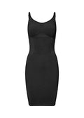 Contour Shapewear Slip Dress Black